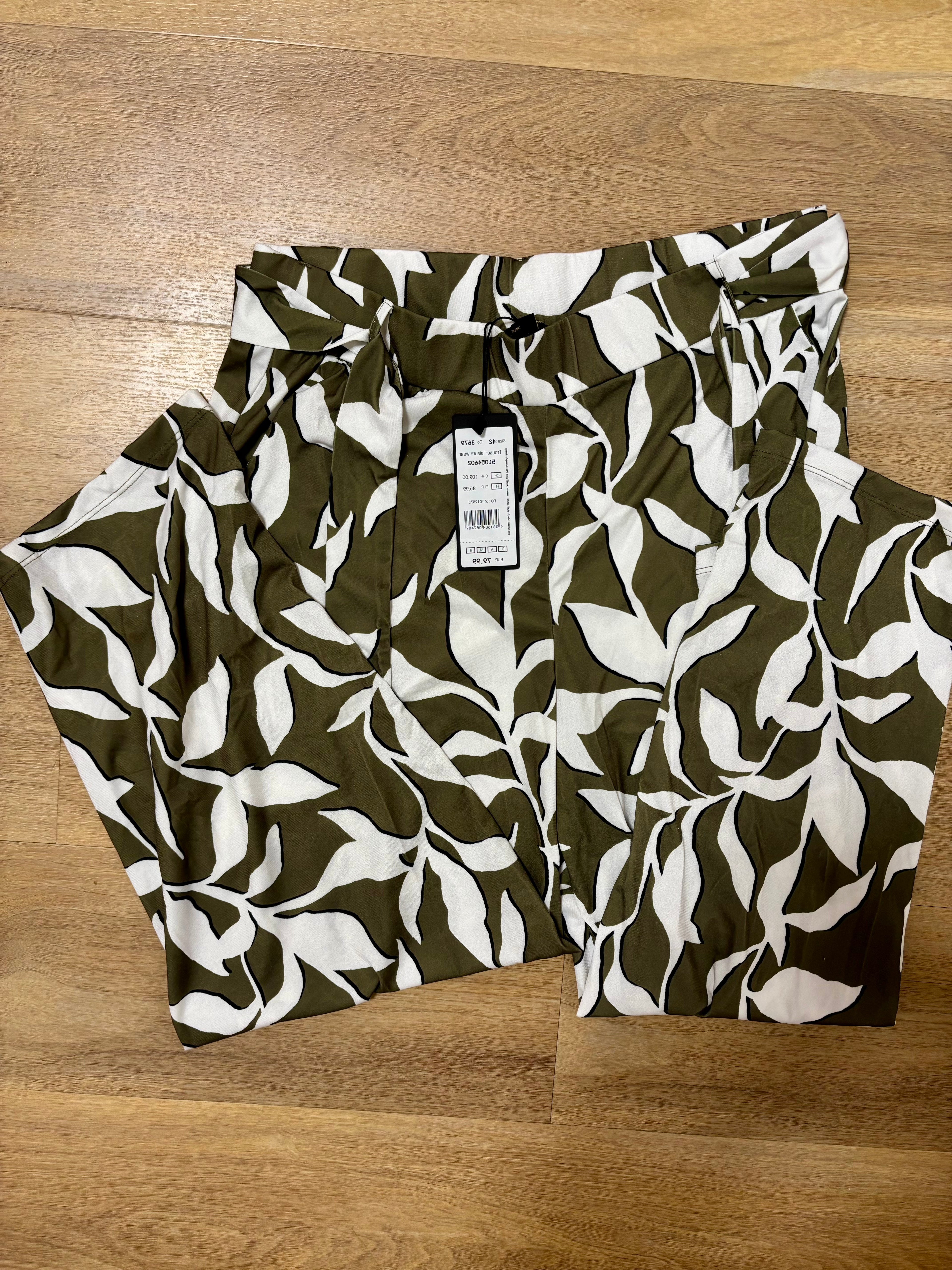 More & More Hosen mit weitem Bein