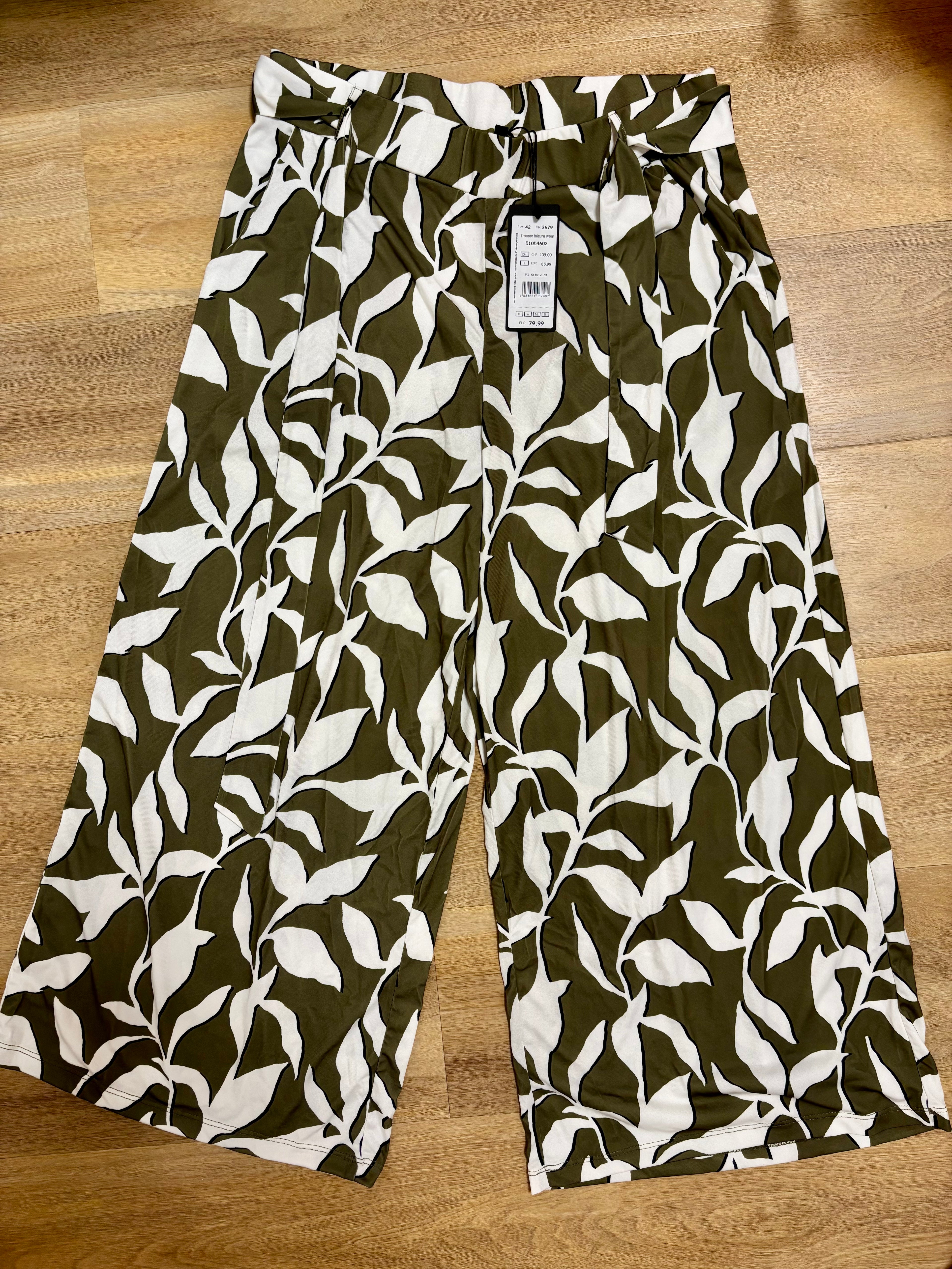 More & More Hosen mit weitem Bein