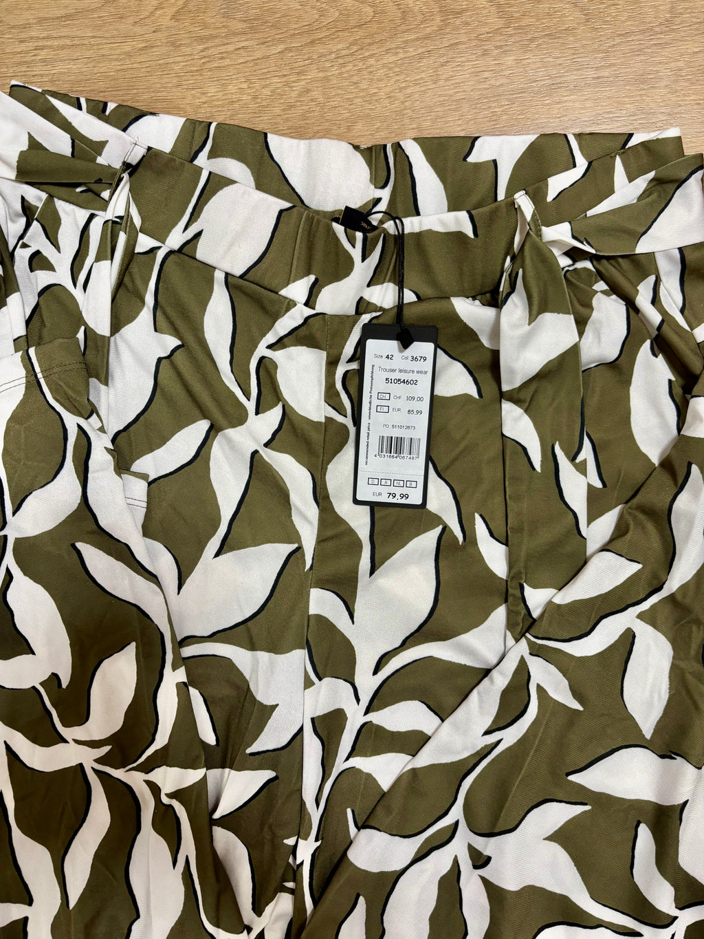 More & More Hosen mit weitem Bein