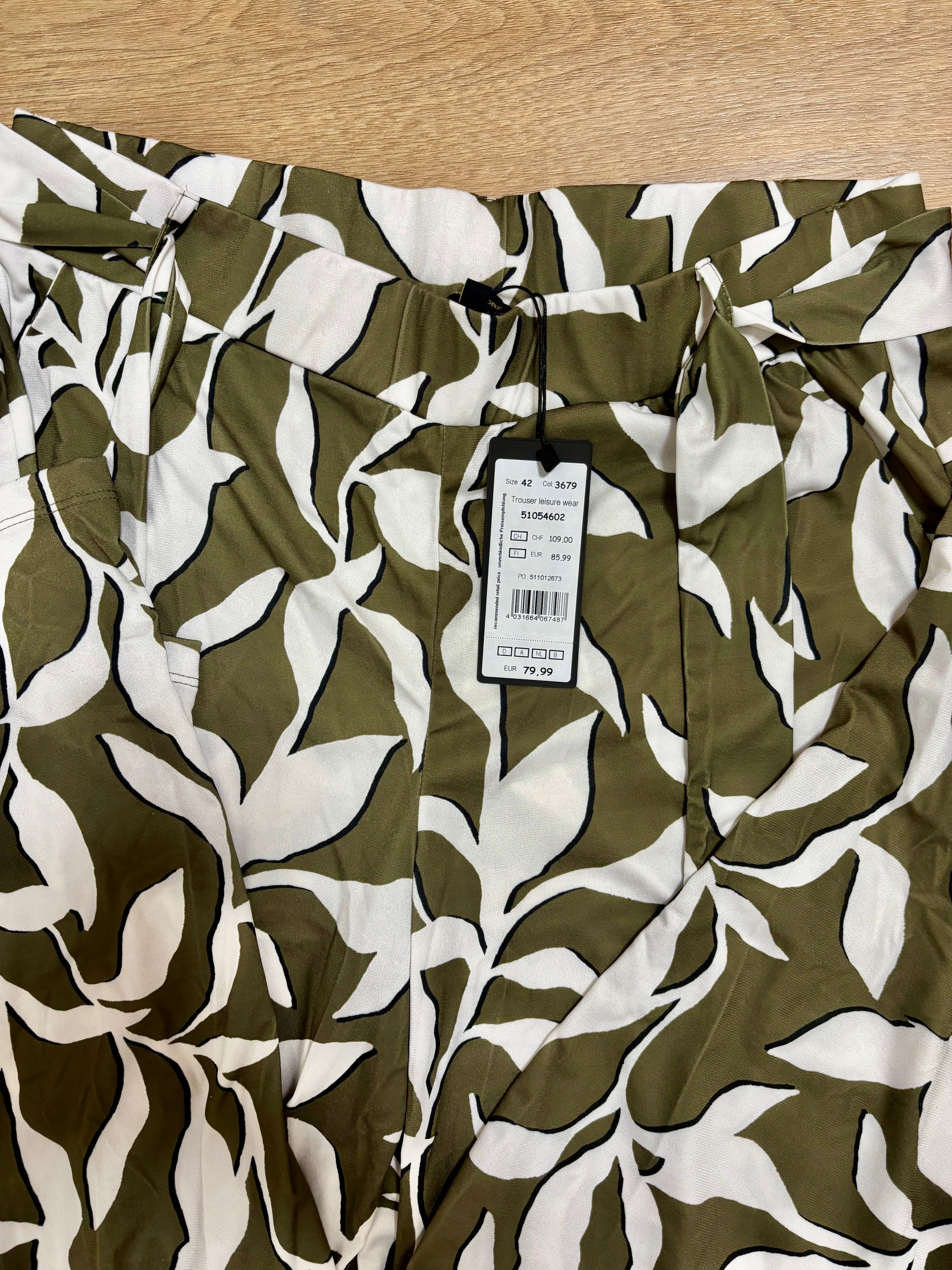 More & More Hosen mit weitem Bein